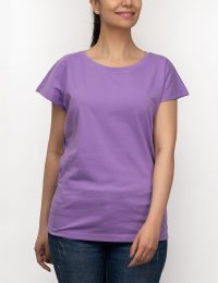 تیشرت زنانه سرشانه افتاده سانیا - تصویر 5