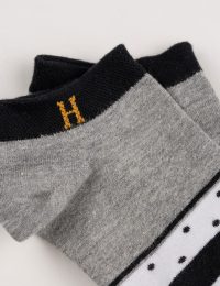 جوراب زنانه مچی خال خالی نصفه - تصویر 2