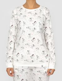 بلوز زنانه اسنوپی و برف