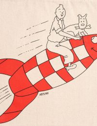 ساک خرید پارچه ای تن تن - تصویر 2