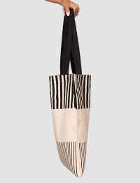 ساک خرید پارچه ای راه راه - تصویر 4