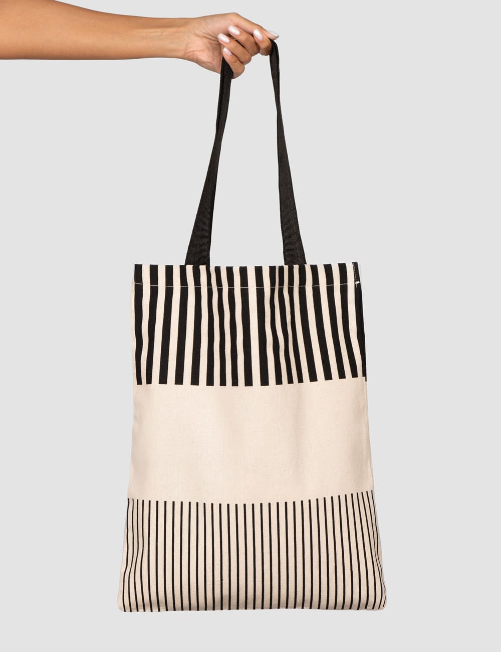 ساک-خرید-پارچه-ای-راه-راه (2) ساک خرید پارچه ای راه راه - تصویر 1