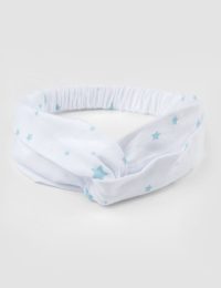 هدبند زنانه چاپدار ستاره