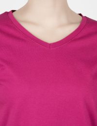 تیشرت زنانه یقه هفت همیلا - تصویر 2