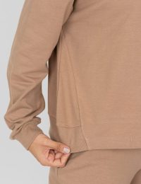 بلوز زنانه گلکسی سرشانه افتاده هینا - تصویر 3