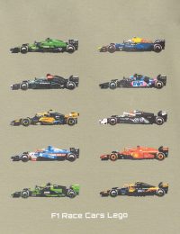 تیشرت چاپدار لگو فرمول 1 - تصویر 3