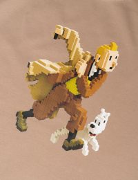 تیشرت چاپدار میلو و تن تن - تصویر 2