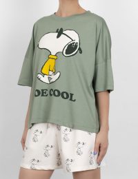 تیشرت زنانه اسنوپی باحال - تصویر 3