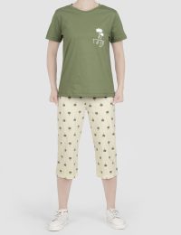 تیشرت زنانه درخت نخل - تصویر 3