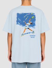 تیشرت چاپدار تنیس