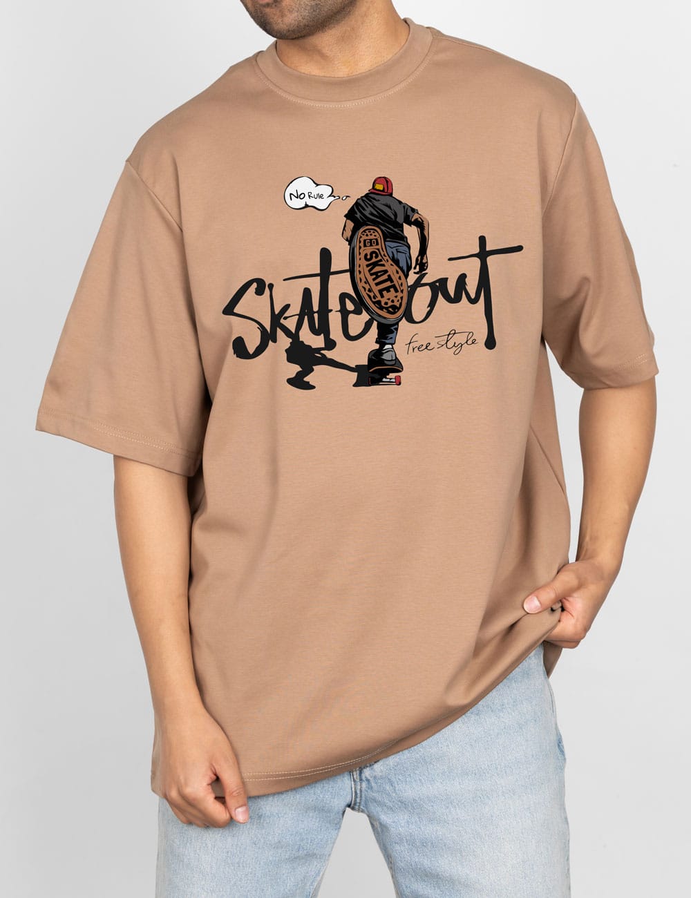تیشرت-چاپدار-اسکیت تیشرت چاپدار اسکیت - تصویر 1