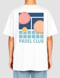 تیشرت چاپدار پدل رنگی