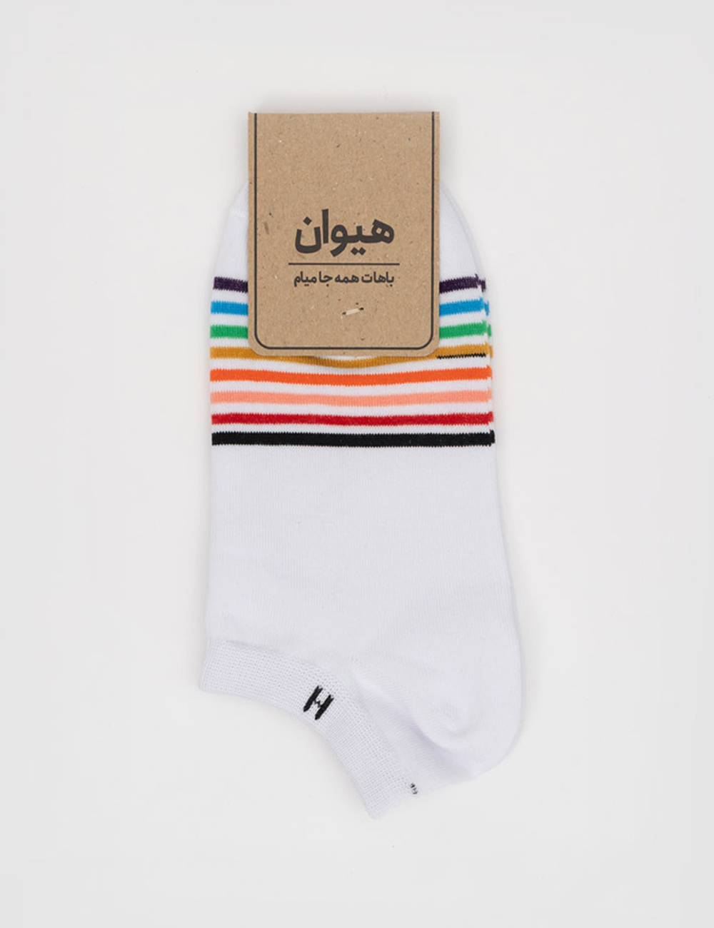 جوراب-مردانه-مچی-تامی (1) copy جوراب زنانه مچی راه راه ریز رنگی - تصویر 1