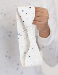 هدبند چاپدار ماه و ستاره - تصویر 2