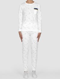 بلوز زنانه چاپدار ماه و ستاره - تصویر 4