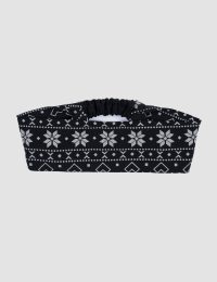 هدبند چاپدار پنگوئن و برف