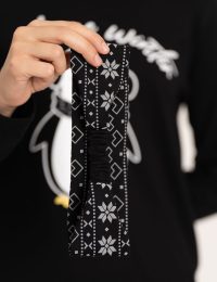 هدبند چاپدار پنگوئن و برف - تصویر 2