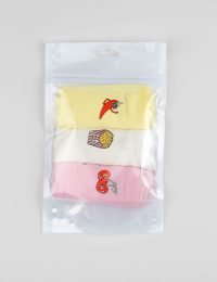 پک 3 تایی شورت زنانه طرح های بامزه - تصویر 3