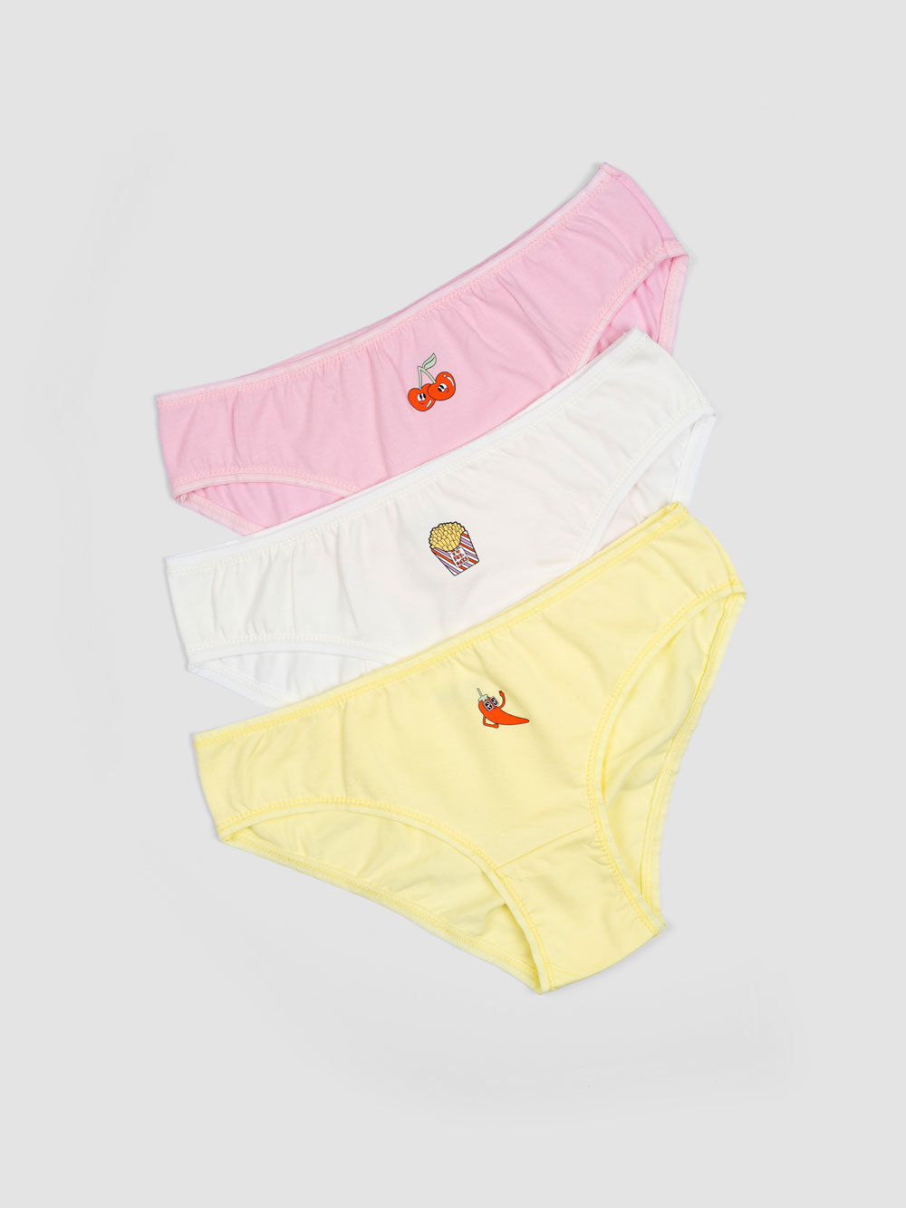 بامزه (3) پک 3 تایی شورت زنانه طرح های بامزه - تصویر 1