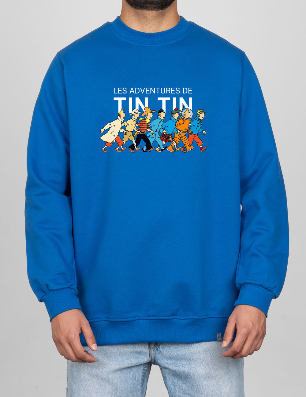 بلوز دورس چاپی تن تن و دوستان بلوز دورس چاپی تن تن و دوستان - تصویر 1