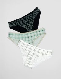 پک 3 تایی شورت زنانه خط رنگی - تصویر 2