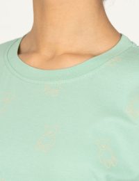 بلوز زنانه چاپدار خرس زیبا - تصویر 2